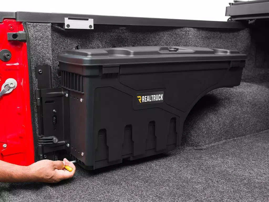 UnderCover Swing Case Truck Bed Toolbox For 2020-2026 Jeep Gladiator