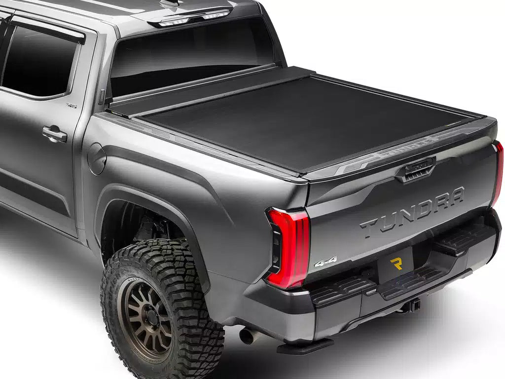 Roll-N-Lock E-Series XT Electric Retractable Tonneau Cover w/ T-Slot Rails For 09-18 RAM 1500, 19-24 Classic & 10-26 2500/3500 6'4" Bed - 448E-XT