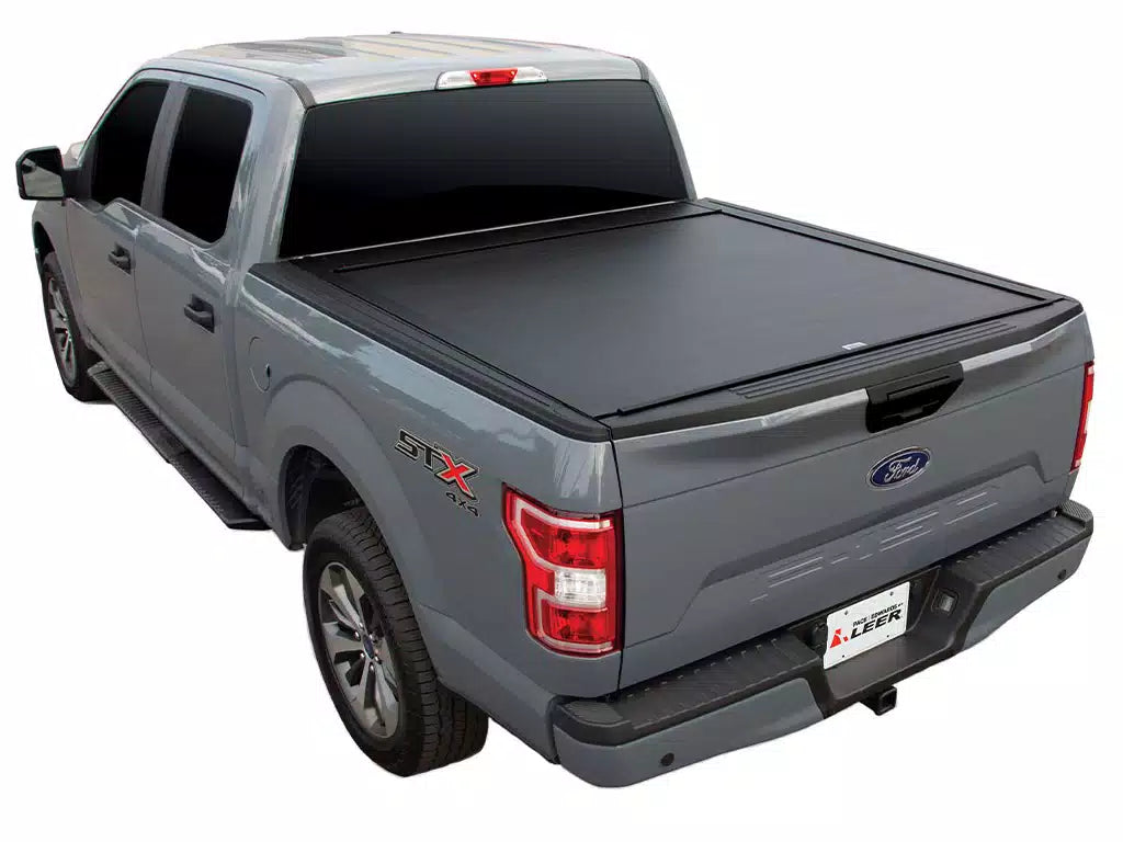 Pace Edwards Matte Black Bedlocker Electric Retractable Tonneau Cover For 2007-2021 Toyota Tundra 6'7" Bed - M-BLT5173