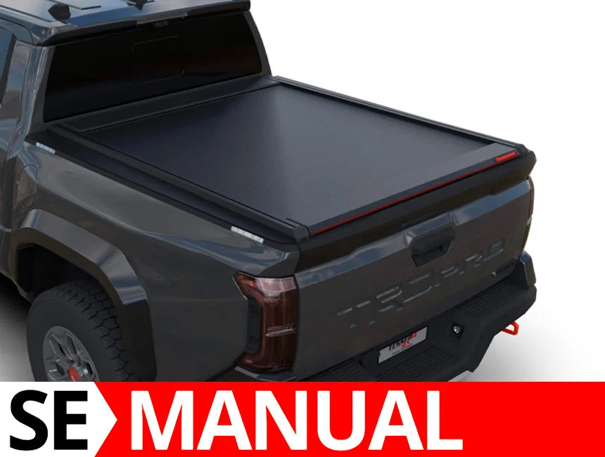 Tessera SE Manual Retractable Tonneau Bed Cover For 24-26 Toyota Tacoma 5'1" Bed - 5212062604996