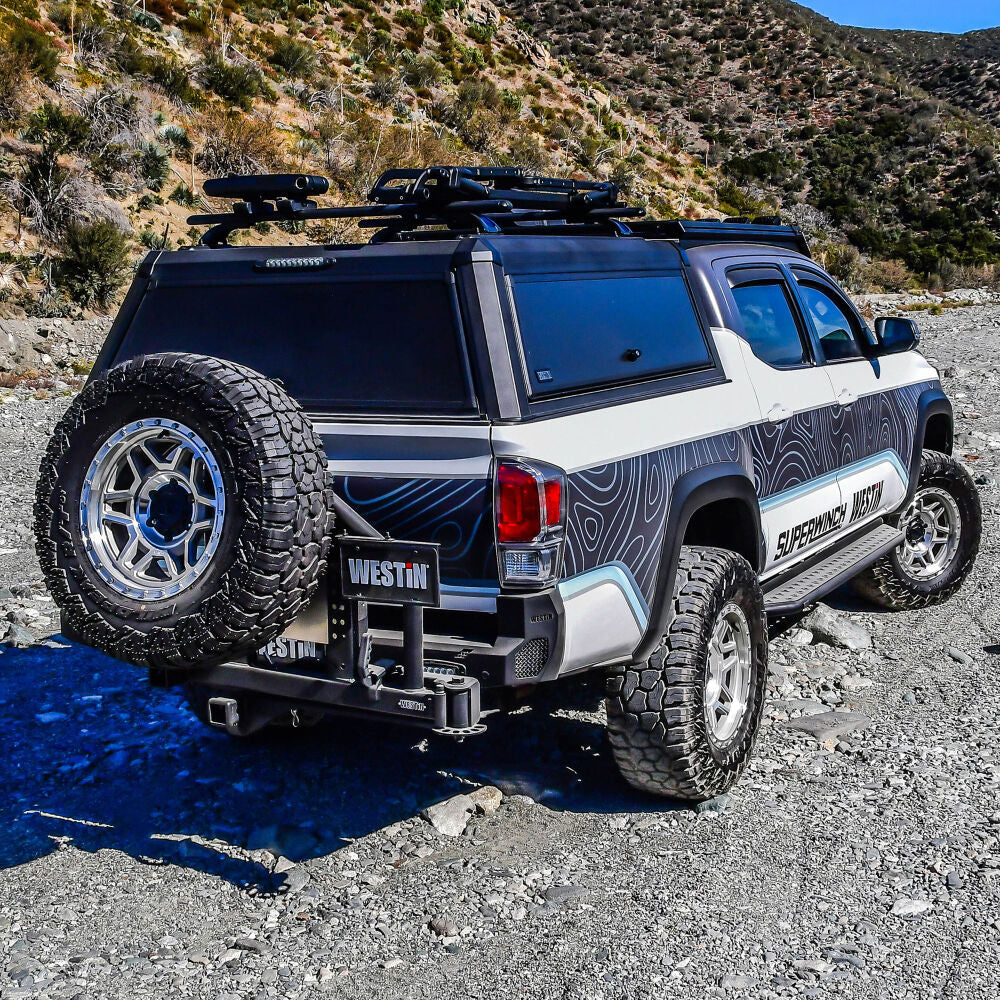 Westin EXP Aluminum Truck Topper 16-11065 For 2016-2023 Toyota Tacoma 5ft Bed