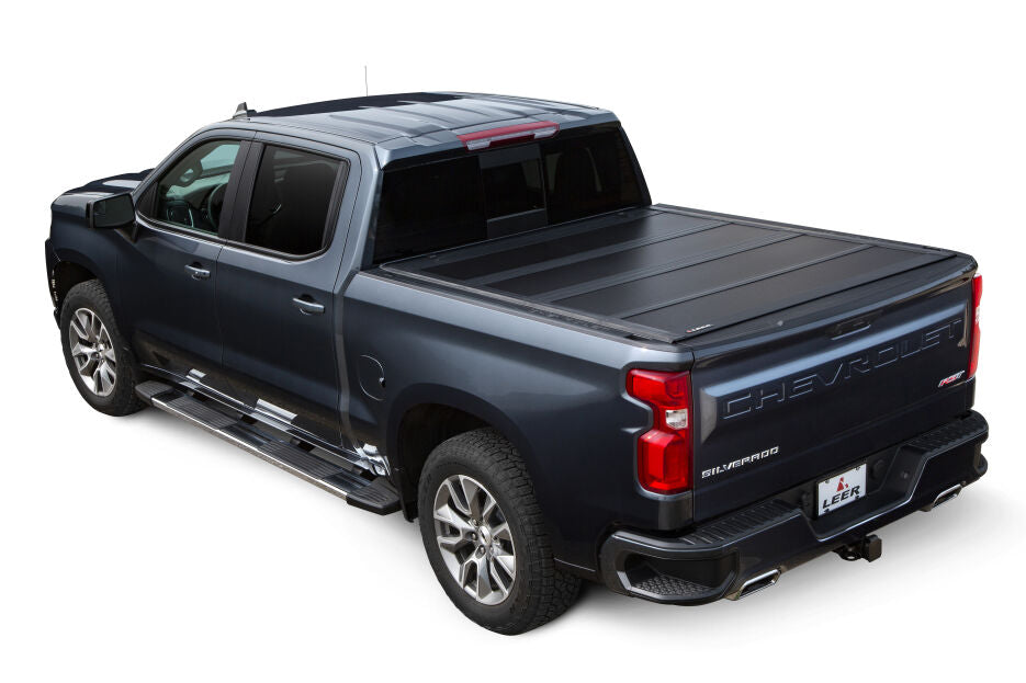 LEER HF650M Quad-Folding Tonneau Cover For 2009-2018 RAM 1500 5'7" Bed - 650117