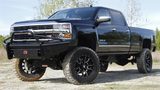 Fab Fours Black Steel Front Bumpers For 2020-2023 Chevrolet Silverado 2500/3500 — view 6 of 8