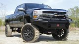 Fab Fours Black Steel Front Bumpers For 2020-2023 Chevrolet Silverado 2500/3500 — view 5 of 8