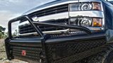 Fab Fours Black Steel Front Bumpers For 2020-2023 Chevrolet Silverado 2500/3500 — view 7 of 8