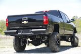 Fab Fours Black Steel Elite Rear Bumpers — view 3 of 8