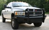 Fab Fours Black Steel Front Bumpers For 2003-2005 Dodge RAM 2500/3500 — view 6 of 6