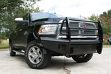 Fab Fours Black Steel Front Bumpers For 2006-2009 Dodge RAM 2500/3500 — view 4 of 6