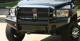 Fab Fours Black Steel Front Bumpers — view 7 of 8