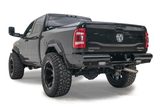 Fab Fours Black Steel Rear Bumpers For 2019-2024 RAM 2500/3500 - DR19-T4450-1 — view 3 of 3