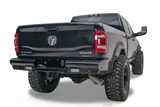 Fab Fours Black Steel Rear Bumpers For 2019-2024 RAM 2500/3500 - DR19-T4450-1 — view 2 of 3