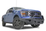 Fab Fours Red Steel Front Bumpers For 2021-2023 Ford F-150 - FF21-RS5162-1 — view 2 of 4
