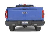 Fab Fours Black Steel Rear Bumpers For 2021-2023 Ford F-150 - FF21-T5050-1 — view 1 of 3
