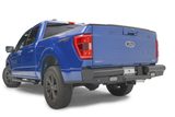 Fab Fours Black Steel Rear Bumpers For 2021-2023 Ford F-150 - FF21-T5050-1 — view 2 of 3