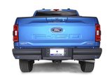 Fab Fours Black Steel Elite Rear Bumpers For 2021-2023 Ford F-150 - FF21-U5050-1 — view 1 of 3