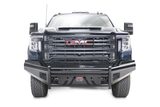 Fab Fours Black Steel Front Bumpers For 2020-2023 GMC Sierra 2500/3500 — view 1 of 8