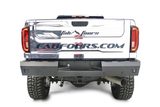 Fab Fours Red Steel Rear Bumpers For 2020-2026 Chevrolet/GMC Silverado/Sierra 2500/3500 - CH20-RT4950-1 — view 1 of 2