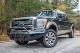 Fab Fours Red Steel Front Bumpers For 2011-2016 Ford F-250/350 - FS11-RS2562-1 — view 1 of 3