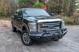 Fab Fours Red Steel Front Bumpers For 2011-2016 Ford F-250/350 - FS11-RS2562-1 — view 2 of 3