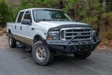 Fab Fours Red Steel Front Bumpers For 1999-2004 Ford F-250/350 - FS99-RS1662-1 — view 3 of 3