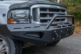 Fab Fours Red Steel Front Bumpers — view 4 of 8