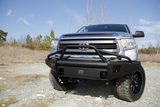 Fab Fours Black Steel Elite Front Bumpers For 2014-2021 Toyota Tundra — view 5 of 8