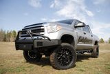 Fab Fours Black Steel Elite Front Bumpers For 2014-2021 Toyota Tundra — view 7 of 8