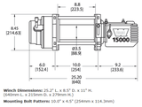 Warn M15 Heavyweight Winch - 47801 — view 3 of 4