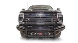 Fab Fours Black Steel Front Bumpers For 2024-2025 Chevrolet Silverado 2500/3500 — view 1 of 8