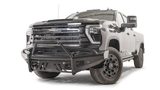 Fab Fours Black Steel Front Bumpers For 2024-2025 Chevrolet Silverado 2500/3500 — view 7 of 8