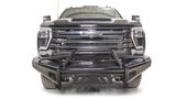 Fab Fours Black Steel Front Bumpers For 2024-2025 Chevrolet Silverado 2500/3500 — view 2 of 8