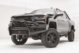 Fab Fours Black Steel Front Bumpers For 16-18 Chevrolet Silverado 1500 & 2019 LD — view 6 of 8