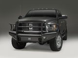Fab Fours Black Steel Elite Front Bumpers For 2006-2009 Dodge RAM 2500/3500 — view 3 of 4