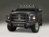 Fab Fours Black Steel Elite Front Bumpers For 2006-2009 Dodge RAM 2500/3500 — view 4 of 4