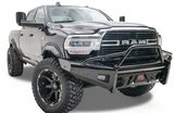Fab Fours Black Steel Front Bumpers For 1994-2002 Dodge RAM 2500/3500 — view 6 of 8
