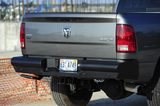 Fab Fours Black Steel Elite Rear Bumpers — view 4 of 8