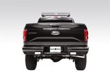 Fab Fours Black Steel Rear Bumpers For 2015-2020 Ford F-150 - FF15-T3250-1 — view 1 of 2