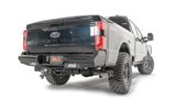 Fab Fours Black Steel Rear Bumpers For 2023-2026 Ford F-250/350/450 - FS23-T5950-1 — view 2 of 3