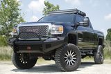 Fab Fours Black Steel Front Bumpers For 2015-2019 GMC Sierra 2500/3500 — view 6 of 8