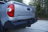 Fab Fours Black Steel Elite Rear Bumpers For 2014-2021 Toyota Tundra - TT14-U2850-1 — view 2 of 3