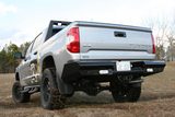 Fab Fours Black Steel Rear Bumpers For 2007-2013 Toyota Tundra - TT07-T1550-1 — view 2 of 4