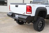 Fab Fours Black Steel Elite Rear Bumpers For 2015-2019 Chevrolet/GMC Silverado/Sierra 2500/3500 - CH14-U3050-1 — view 2 of 2