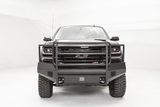 Fab Fours Black Steel Elite Front Bumpers For 2016-2018 Chevrolet Silverado 1500 & 2019 LD — view 6 of 8
