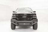 Fab Fours Black Steel Elite Front Bumpers For 2016-2018 Chevrolet Silverado 1500 & 2019 LD — view 1 of 8