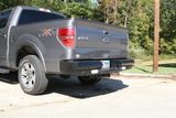 Fab Fours Black Steel Rear Bumpers For 2009-2014 Ford F-150 - FF09-T1750-1 — view 2 of 3
