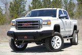 Fab Fours Black Steel Front Bumpers For 2007-2013 GMC Sierra 1500 — view 2 of 8