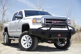 Fab Fours Black Steel Front Bumpers For 2007-2013 GMC Sierra 1500 — view 6 of 8