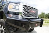 Fab Fours Black Steel Front Bumpers For 2007-2010 GMC Sierra 2500/3500 — view 4 of 8