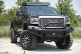 Fab Fours Black Steel Elite Front Bumpers For 2015-2019 GMC Sierra 2500/3500 — view 7 of 8