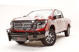 Fab Fours Black Steel Front Bumpers For 16-24 Nissan Titan XD & 17-24 Nissan Titan — view 2 of 4